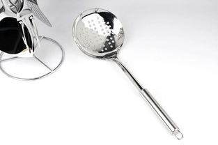 悅享家圓管空心柄漏勺 不銹鋼廚具中的實(shí)用藝術(shù)